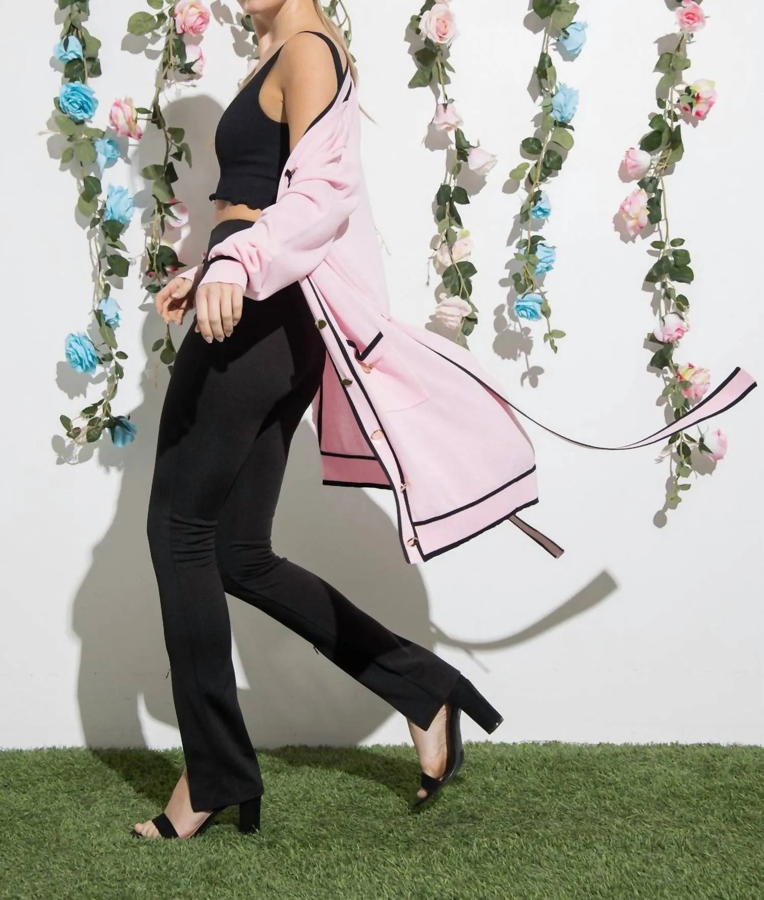 Aaron & Amber - Rose Cardigan