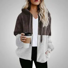Cozy Hooded Teddy Vest: Warm Winter Jacket
