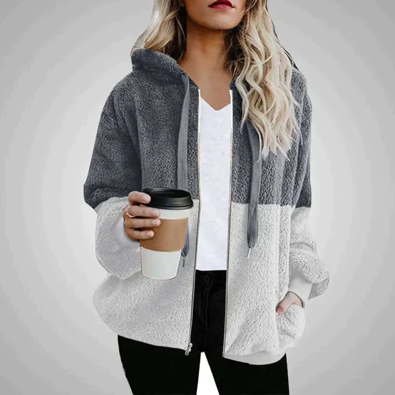 Cozy Hooded Teddy Vest: Warm Winter Jacket