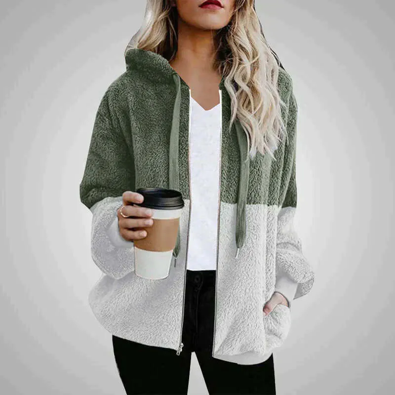 Cozy Hooded Teddy Vest: Warm Winter Jacket