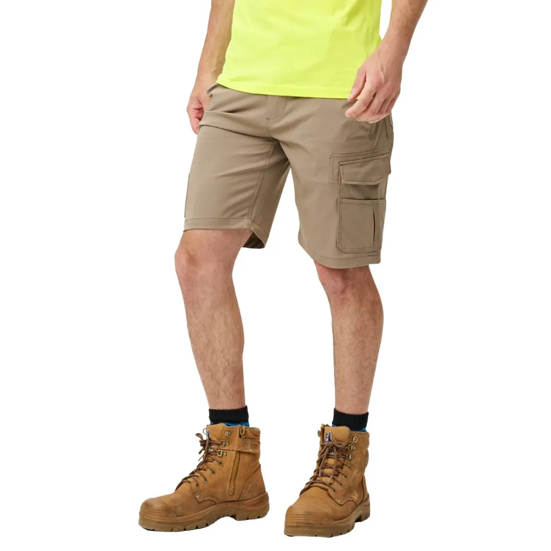 ELWD MENS UTILITY LIGHT SHORTS - KHAKI