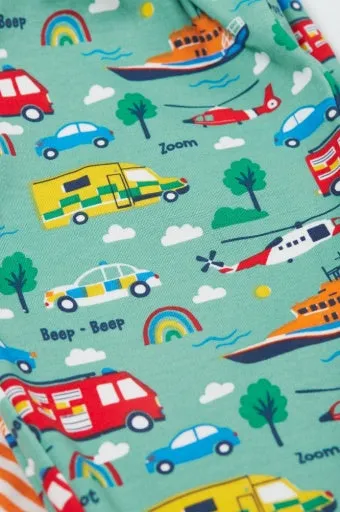 Frugi Holland Summer Outfit - Lifeboat Stripe/To The Rescue