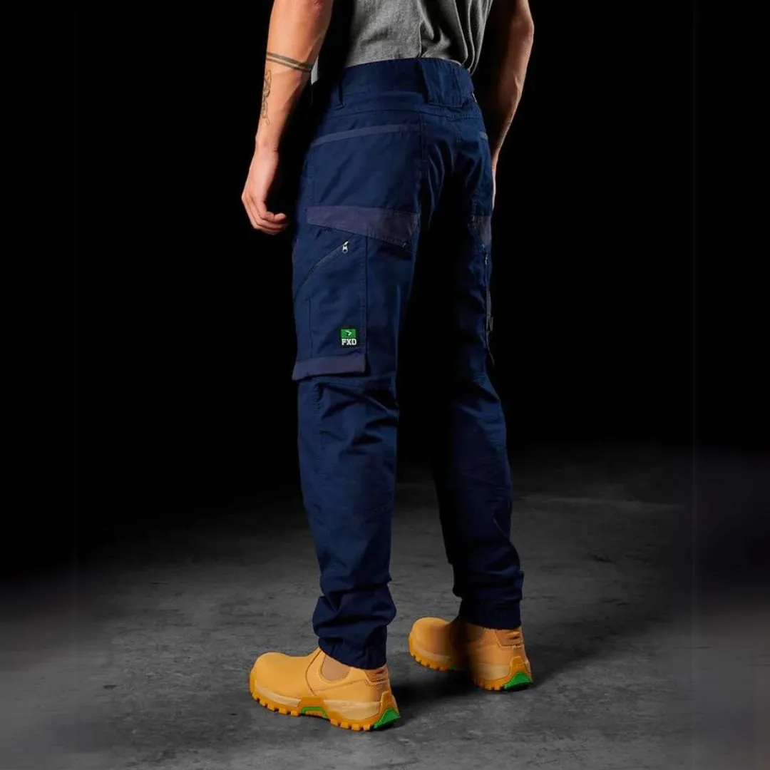 FXD WP-11 CUFFED STRETCH RIPSTOP WORK PANTS - NAVY