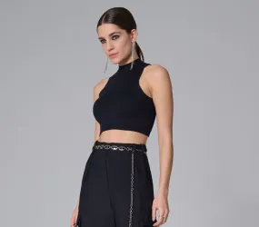 Lore - Blouse Knitted Basic Cropped