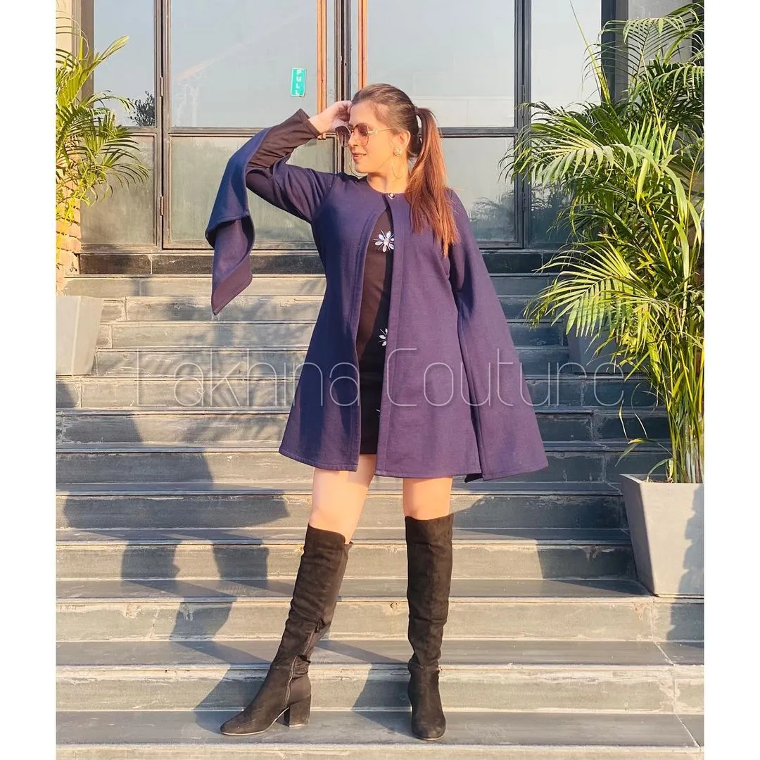 Navy Blue Warm Jacket