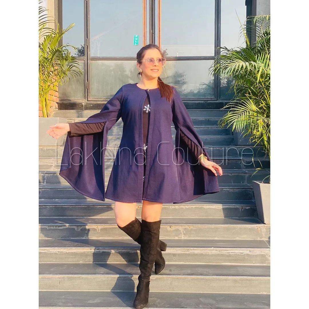 Navy Blue Warm Jacket