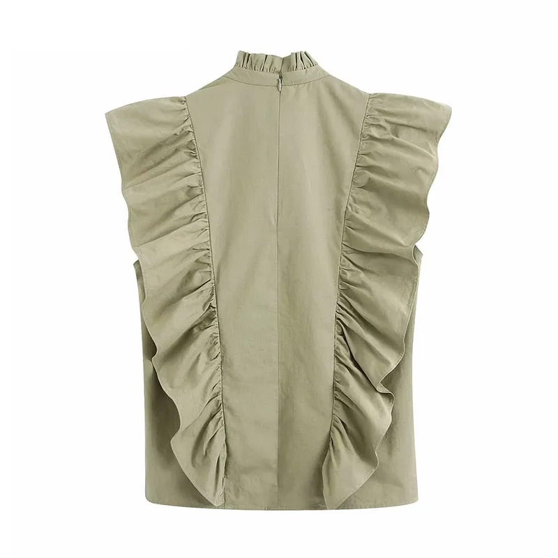 POPLIN BLOUSE