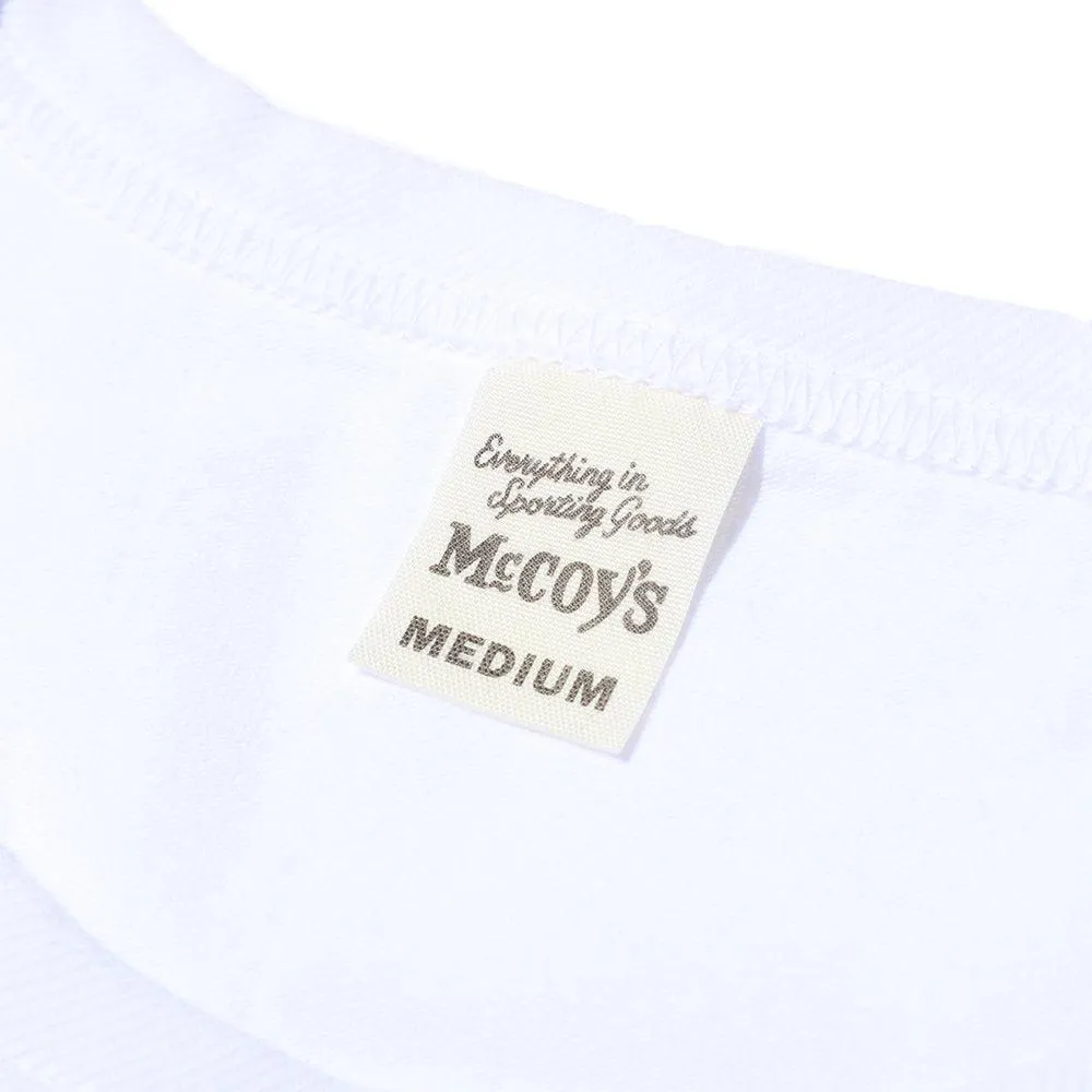 The Real McCoy's 2pcs Pack Tee White
