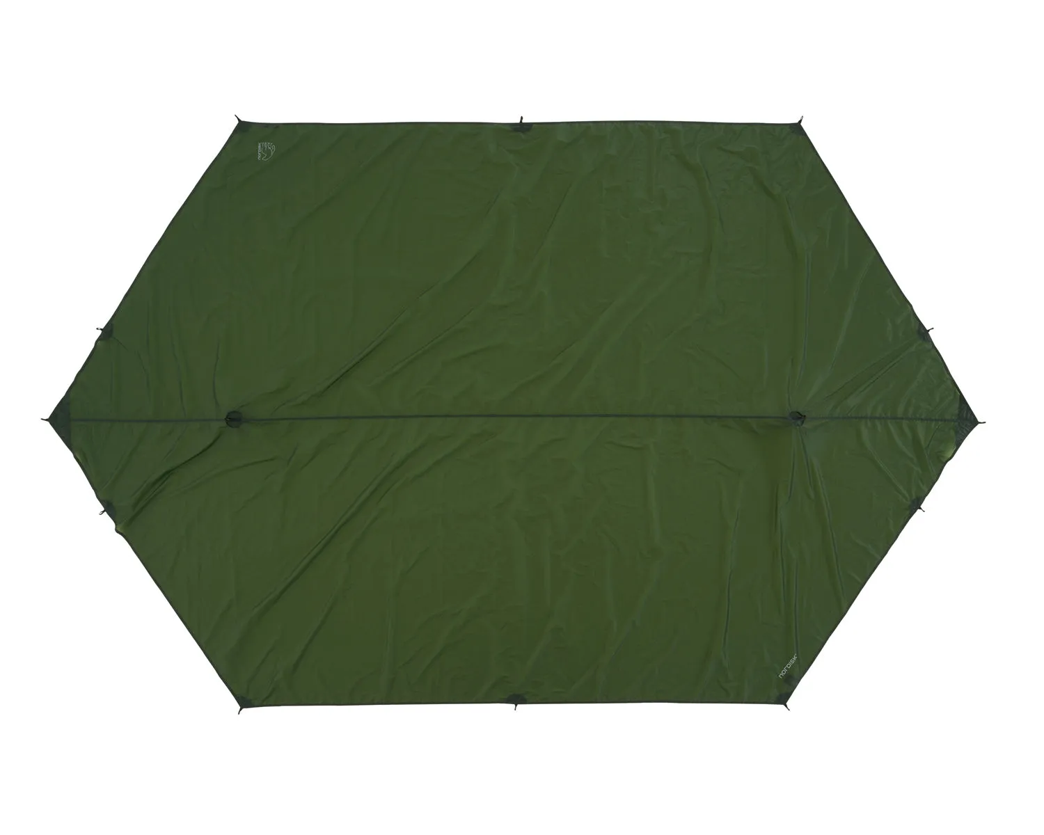 Voss 7 LW multi tarp - 7 m² - Forest Green