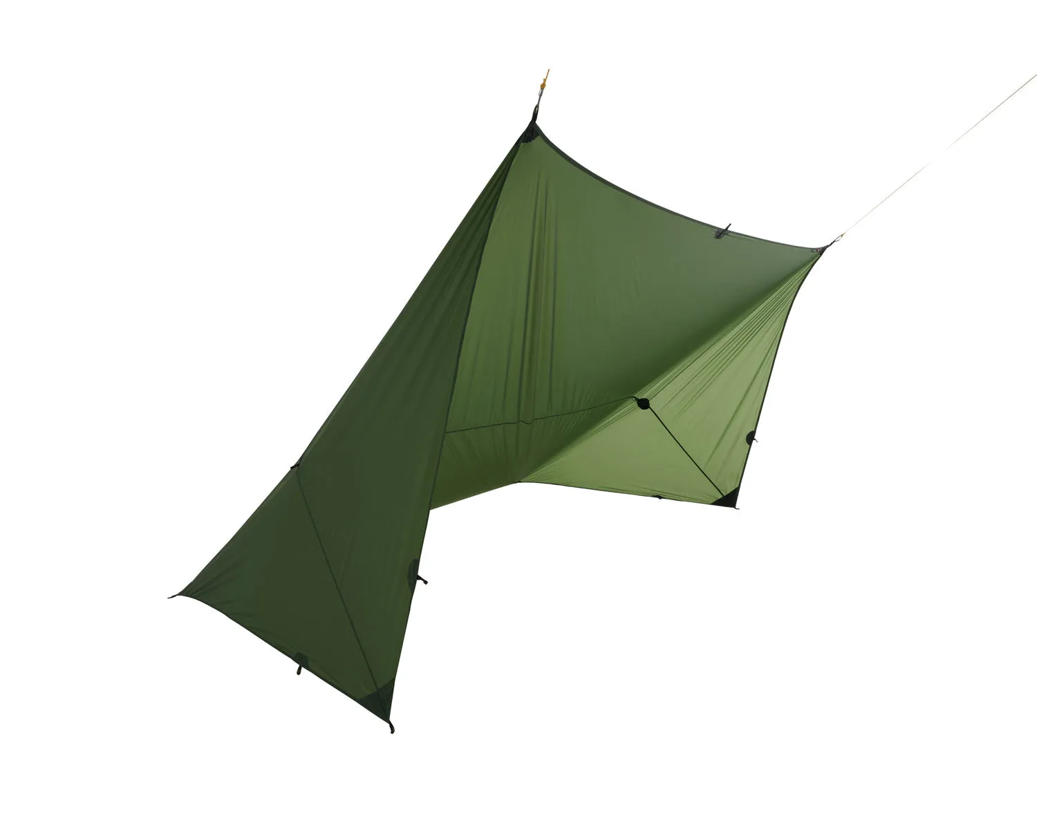Voss 7 LW multi tarp - 7 m² - Forest Green